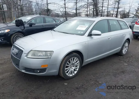 2006 Audi A6 3.2 Avant z USA, uszkodzony, nr VIN WAUKH74F76N132626